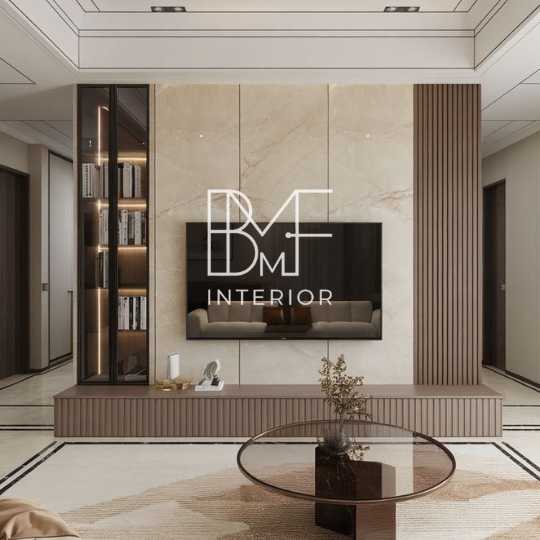 Custom meja tv Jatiasih Bekasi model kekinian banget