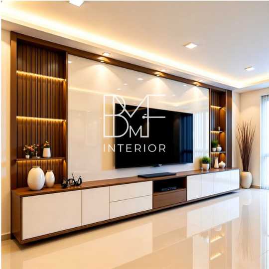 Custom meja tv Bekasi Timur buat ruangan makin Instagramable