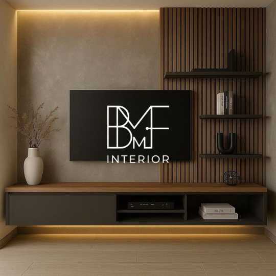 Custom backdrop tv Bekasi
