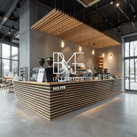 Custom meja bar cafe Jakarta - bikin cafe kalian jadi kalcer abis
