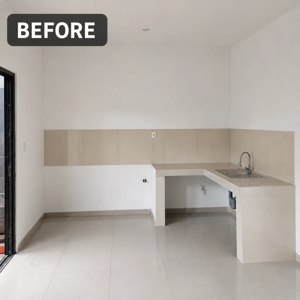 before kitchen