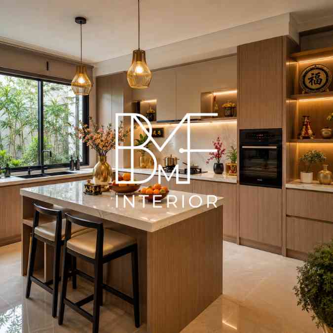 Jasa custom kitchen set PIK Jakarta Utara konsultasi fengshui dapur hoki