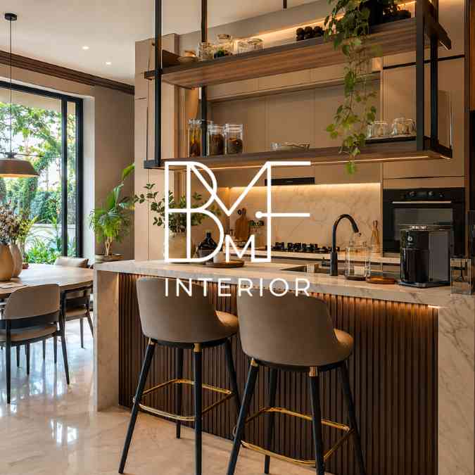 jasa kitchen set Cibitung minibar modern ruang kekinian