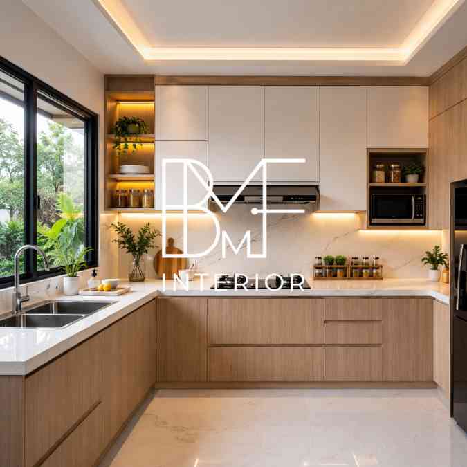 jasa custom kitchen set Cipondoh Tangerang pvc board awet bebas jamur