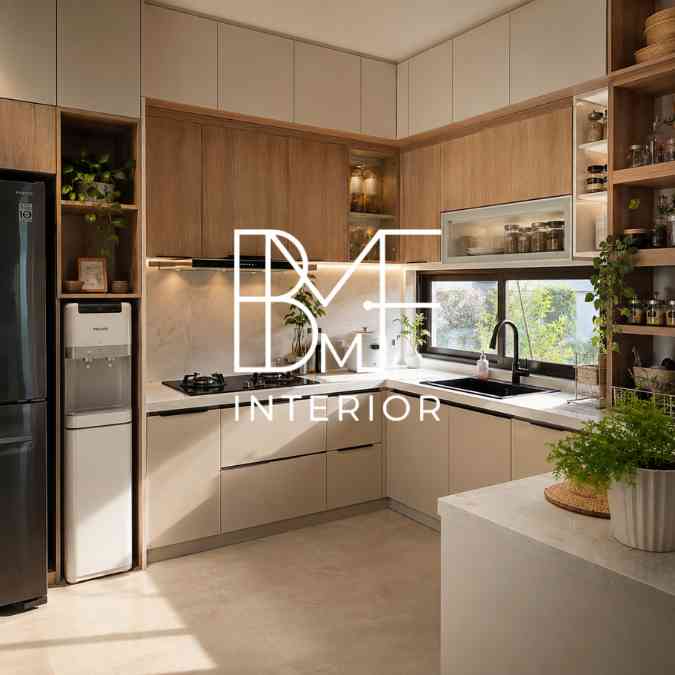 Kitchen set sudut Bekasi Minimalis maksimalkan area penyimpanan
